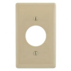 WALLPLATE, 1-G, 1.40IN OPNG, IV